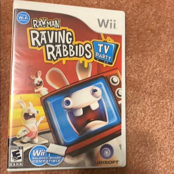 Brand New - Rayman Raving Rabbids TV Party Wii - Picture 1 of 3